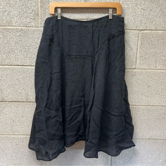Vintage Max Studio Linen Blend Skirt - Picture 5 of 6